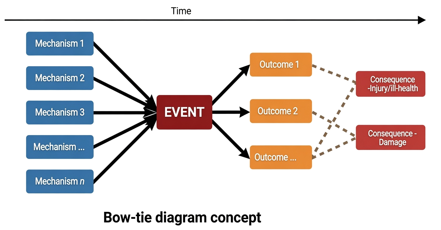 Bow-tie risk analysis