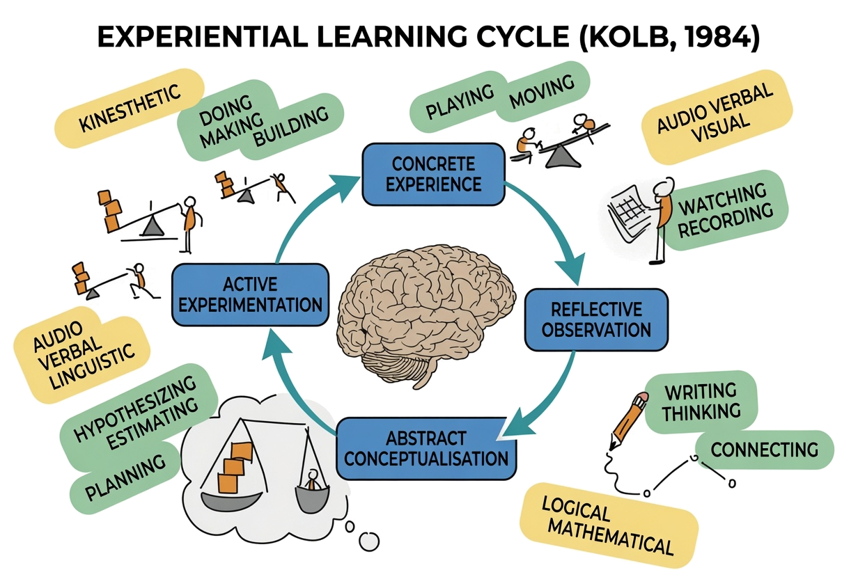 Kolbs experiential learning cycle