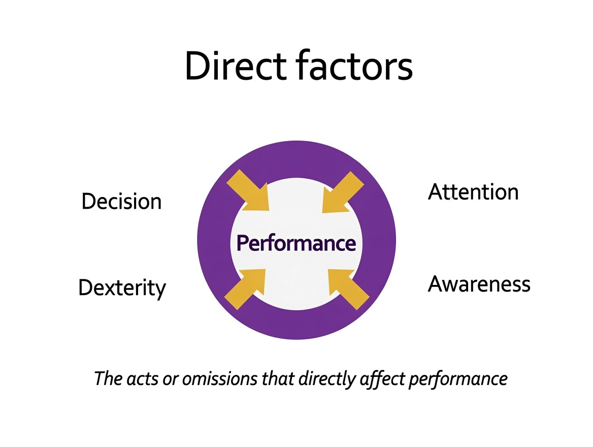 Performance influences - Direct factors