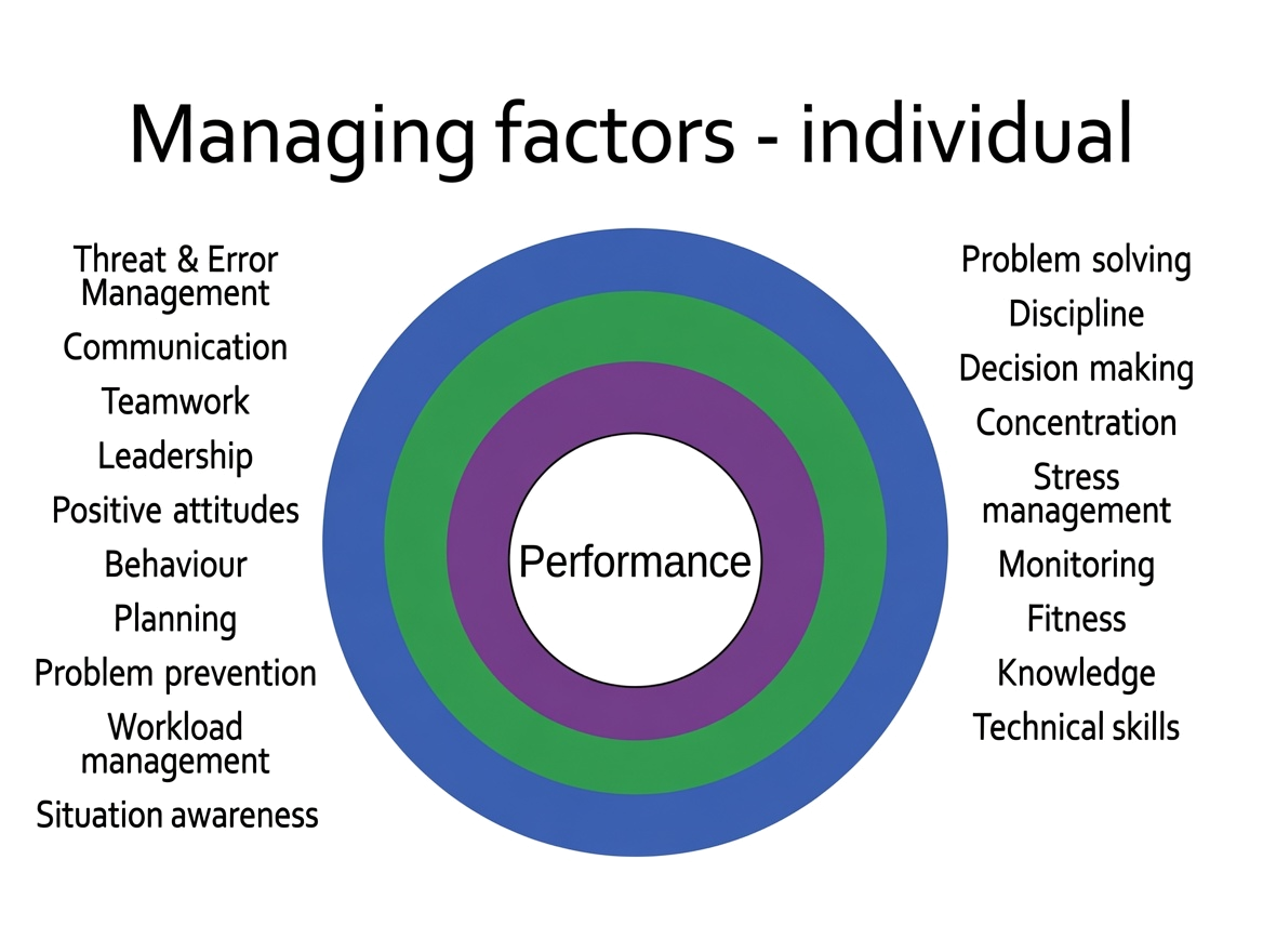 Performance influences - Managing factors individual